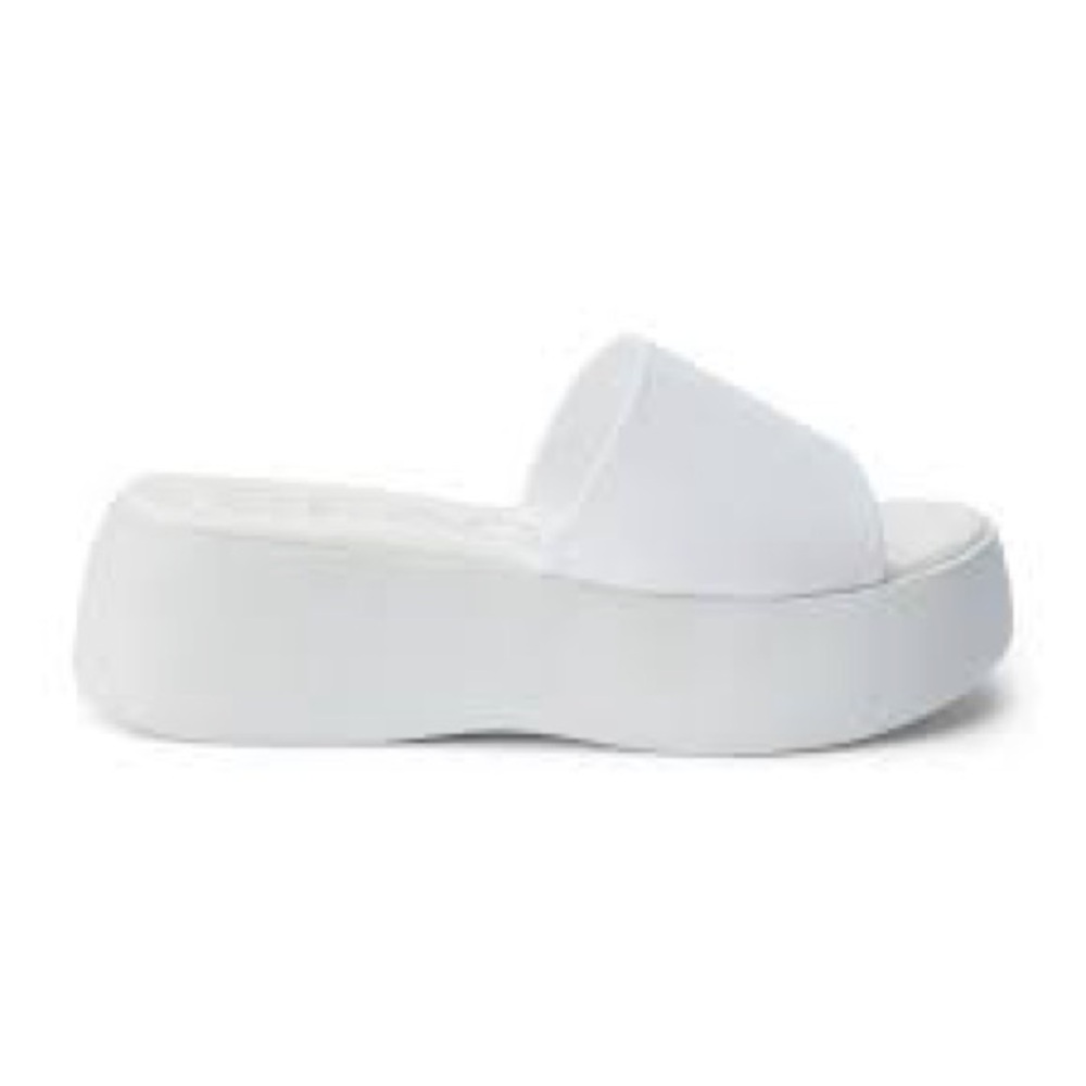 Beach By Matisse Solar Platform Sandals Women 9 White
